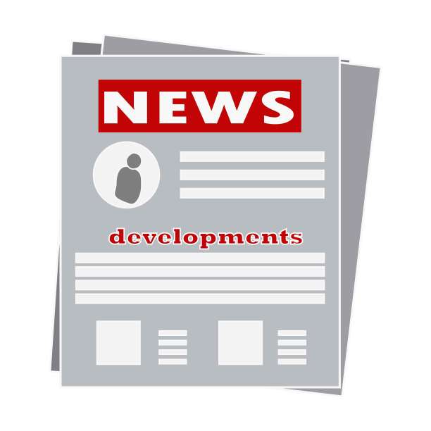 白色背景的杂志新闻图片下载