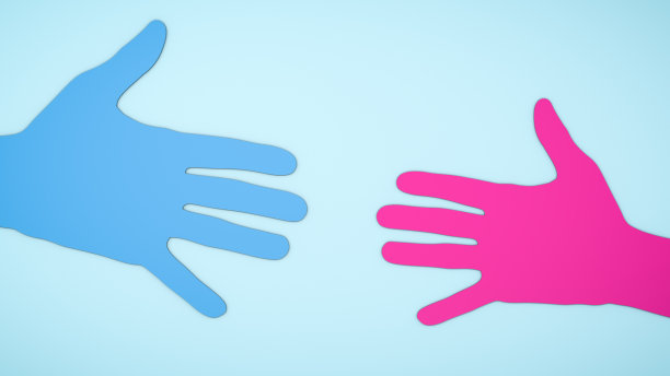 友好的人民。抽象的说明图片下载