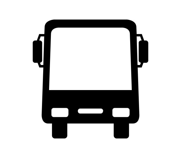 公共汽车图标图片下载
