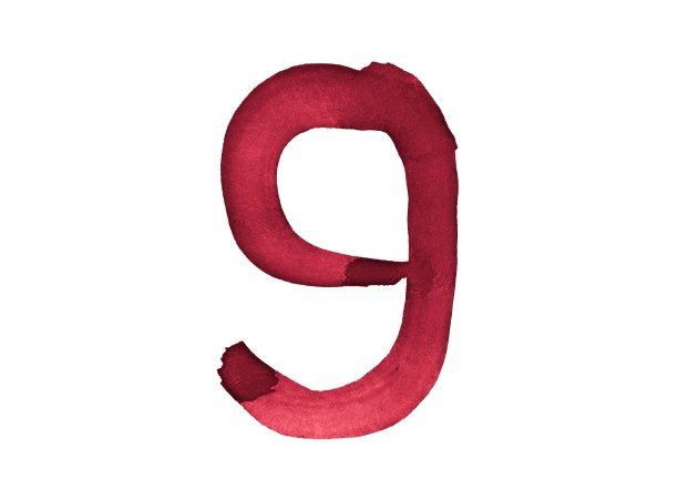 水彩数字，用画笔手绘。勃艮第葡萄酒的象征。模板的问候，设计，明信片，装饰。图片下载