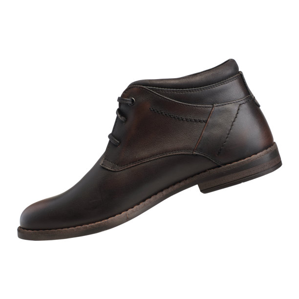 白色背景的男皮鞋图片下载