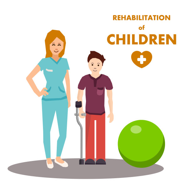 儿童康复中心简报海报图片下载