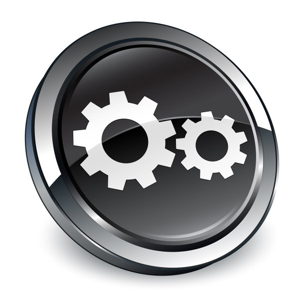 过程图标3d黑色圆形按钮图片下载