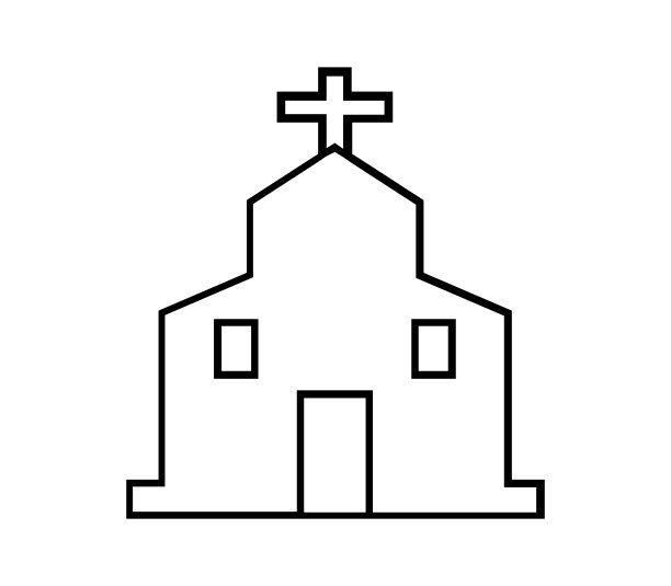 教堂的图标图片下载