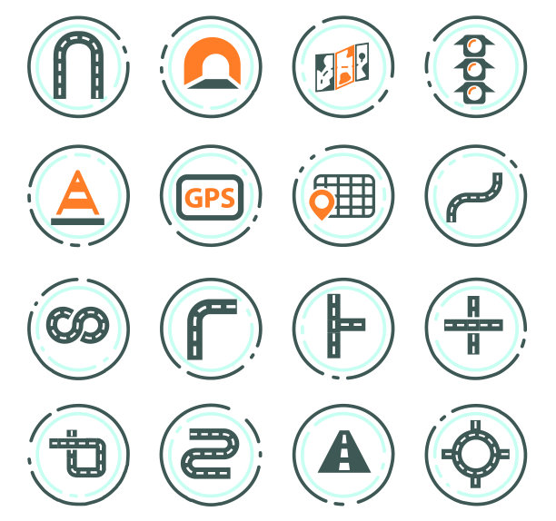 路图标设置图片下载