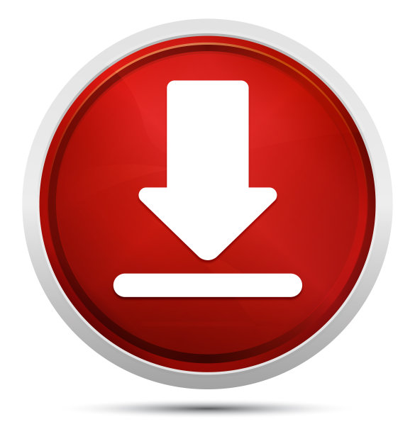 下载图标推广红轮按钮图片下载