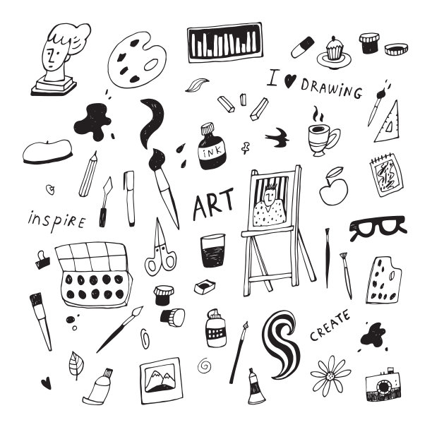 涂鸦艺术品图片下载