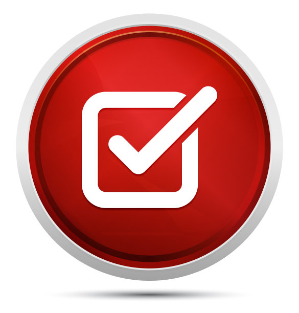 复选框图标推广红色圆形按钮图片下载