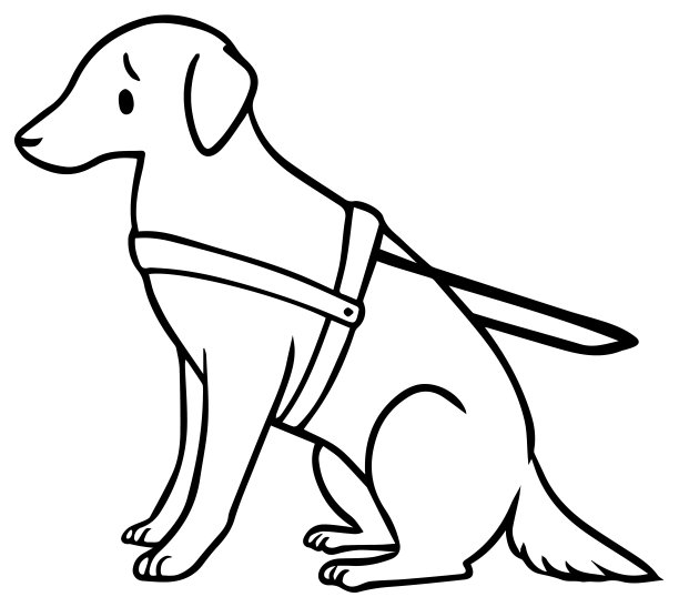 矢量图的助手狗图片下载