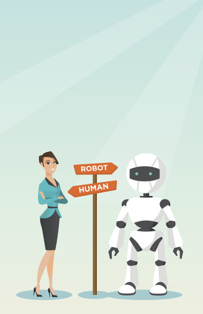 在人工智能和人类之间做出选择图片下载