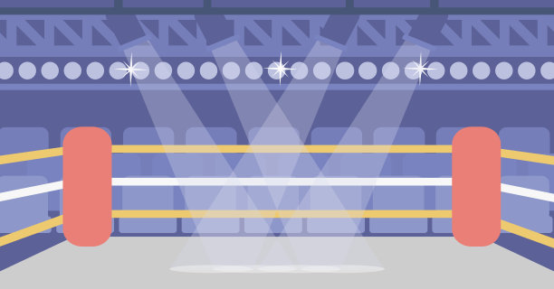 拳击圈的背景图片下载