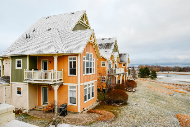 冬天的小木屋图片下载