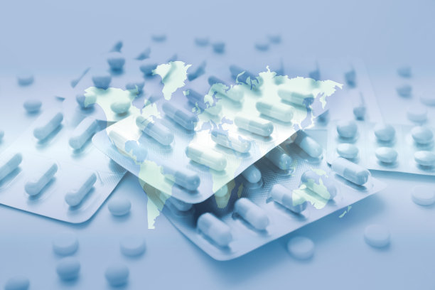 医学概念形象全球流行病和治疗图片下载