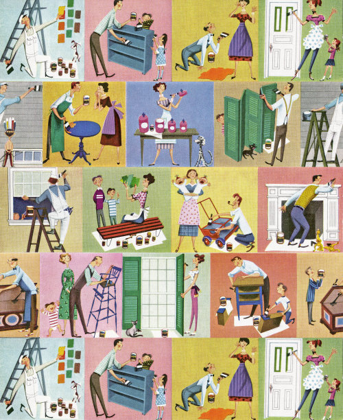 家庭绘画项目图片下载