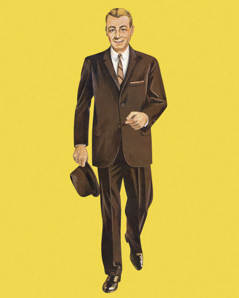 商人走素材图片