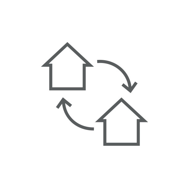 房内交换线路图标图片下载