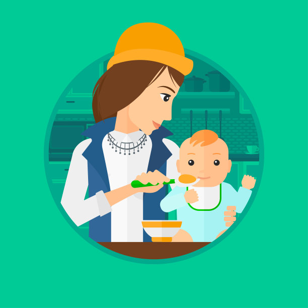 母亲喂养婴儿图片下载