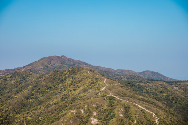 通往香港西贡山区的徒步小径图片下载