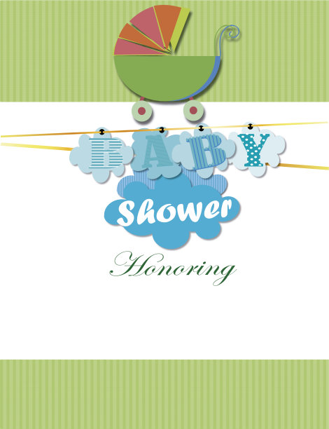 宝宝派对邀请图片下载