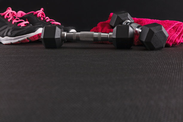 健身女装背景拷贝空间图片下载