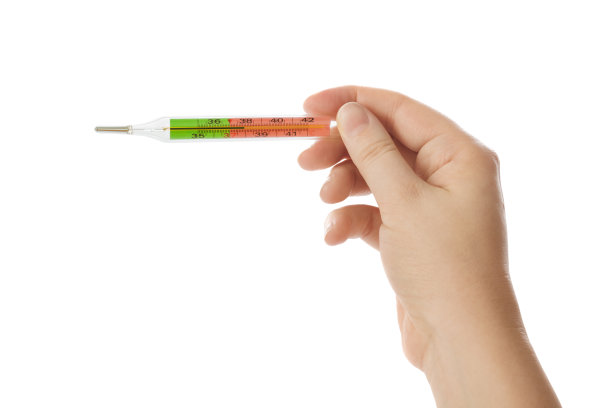 手持医用体温计，温度38图片下载