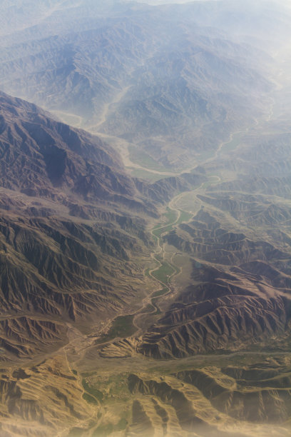 阿富汗土库曼地区一个美丽的山谷图片下载