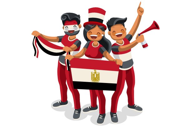 埃及国旗象征图片下载