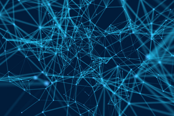 抽象的蓝色背景图片下载