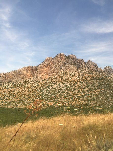 土耳其境内的北塞浦路斯土耳其共和国Beşparmak山图片下载