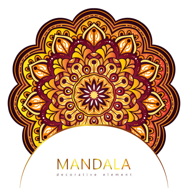 装饰性的曼荼罗图片下载