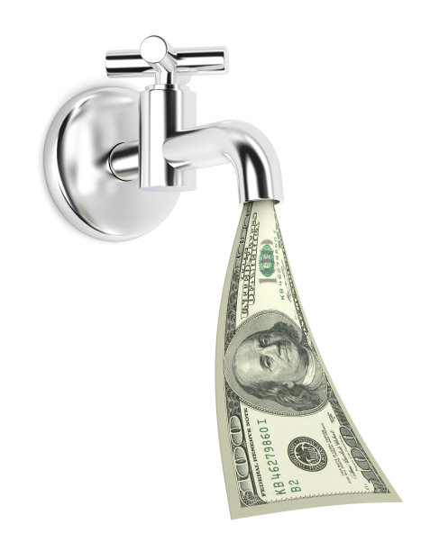 货币水龙头-美元图片下载