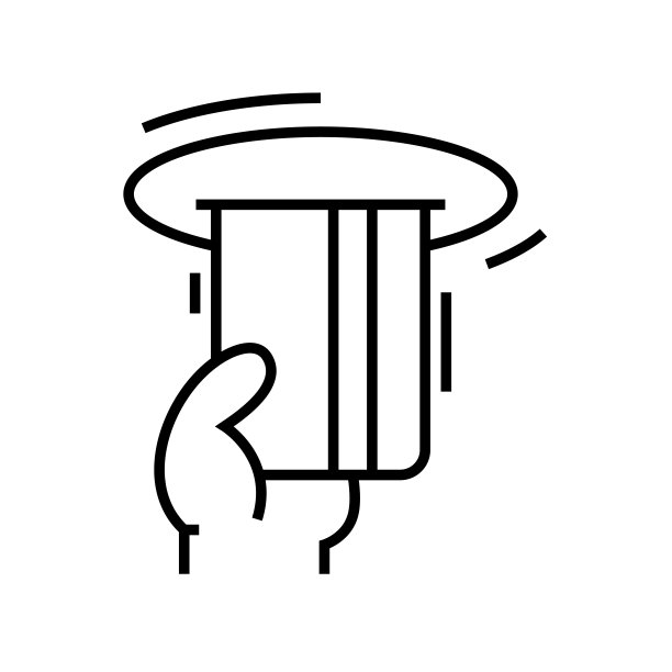 银行卡ATM机线性图标，概念符号，轮廓矢量插图图片下载