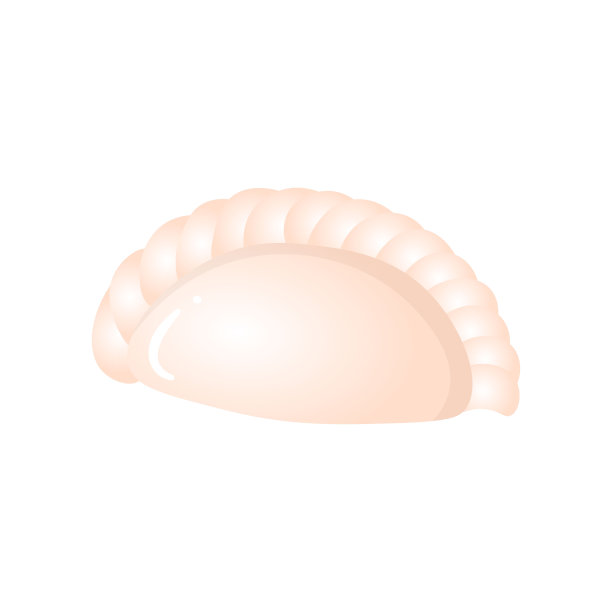 红薯饺子，自制美味的厨房食品素材图片