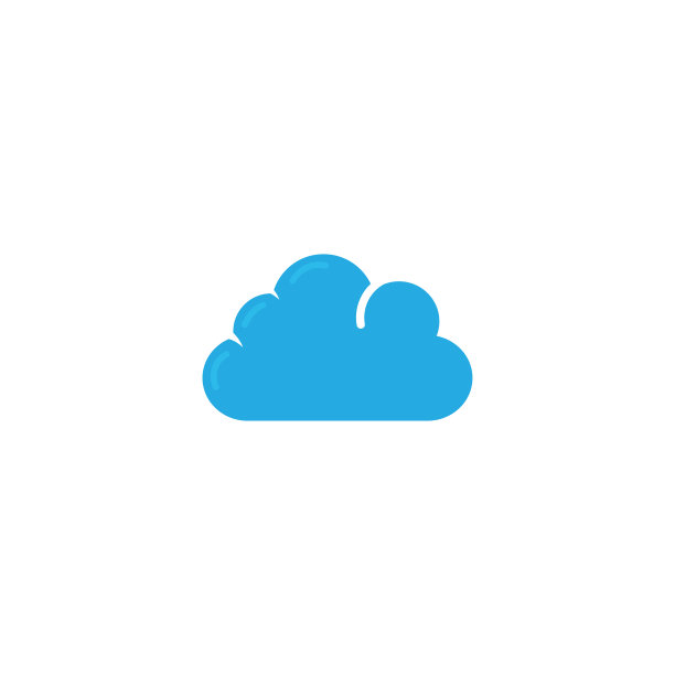 云图标和符号向量图片下载