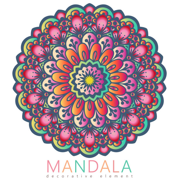 装饰性的曼荼罗图片下载