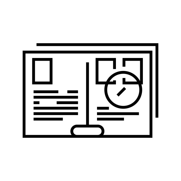 每日规划线图标，概念标志，轮廓矢量插图，线性符号图片下载