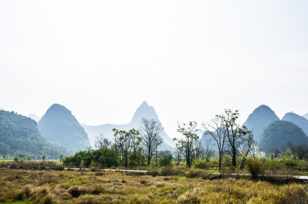 岩溶山区景观图片下载