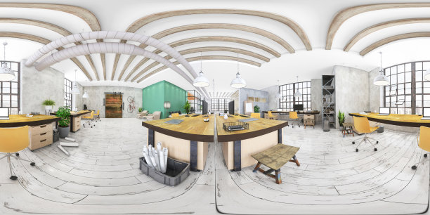 360度VR大型现代办公室内图片下载