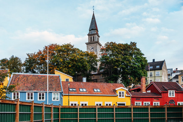 挪威特隆赫姆风光图片下载