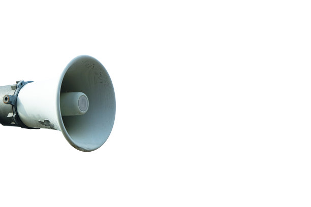 带拷贝空间的扬声器图片下载