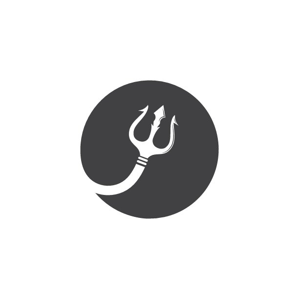 三叉戟Logo模板矢量图标图片下载