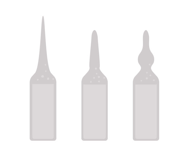 矢量平面玻璃灯泡图标。医学图片孤立在白色背景上。保健、研究和实验室概念。健康检查或治疗剪辑艺术图片下载