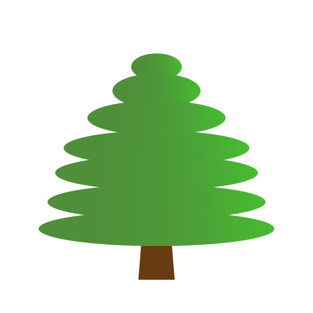孤立的树图标图片下载