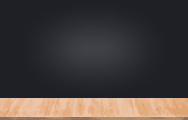 矢量粉笔擦黑板与木框，纹理添加文字或图形设计，教育办公室或学校的概念。图片下载