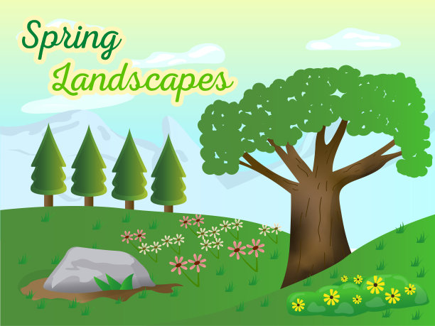 春天自然景观图片下载