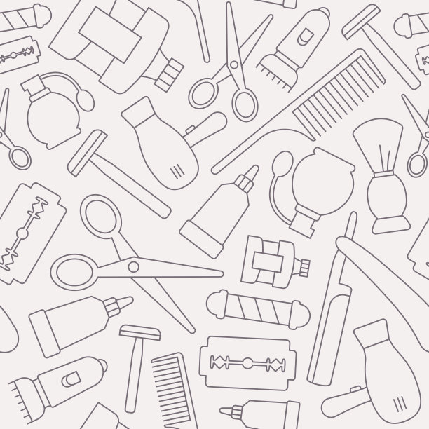 理发店背景02-02图片下载