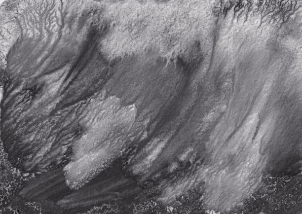 抽象手工图案，黑白背景，纹理，仿油画图片下载