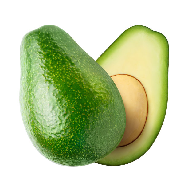 鳄梨的白色图片下载