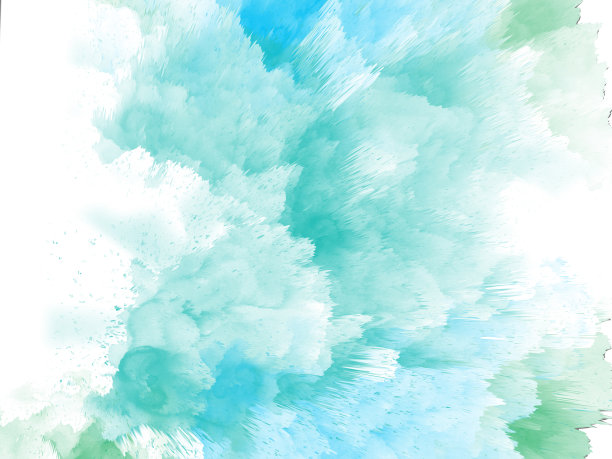 抽象彩色背景3D渲染水彩插图为背景。图片下载