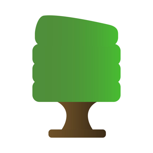 孤立的树图标图片下载